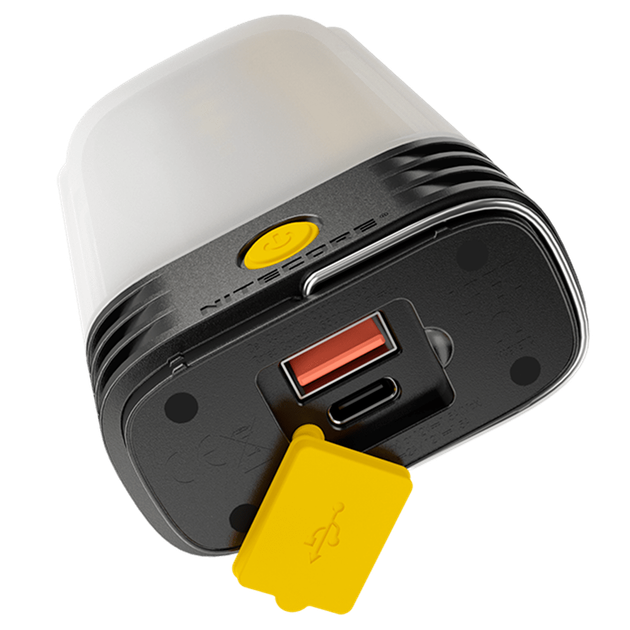 4в1 - ​​Ліхтар кемпінговий + Power Bank + зарядний Nitecore LR60 + акумулятори (280 люмен, 2x18650, USB - зображення 4
