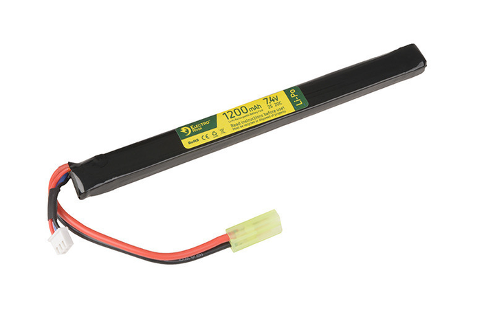 Акумулятор Electro River LiPo 7.4 V 1200mAh 20/40C - зображення 1