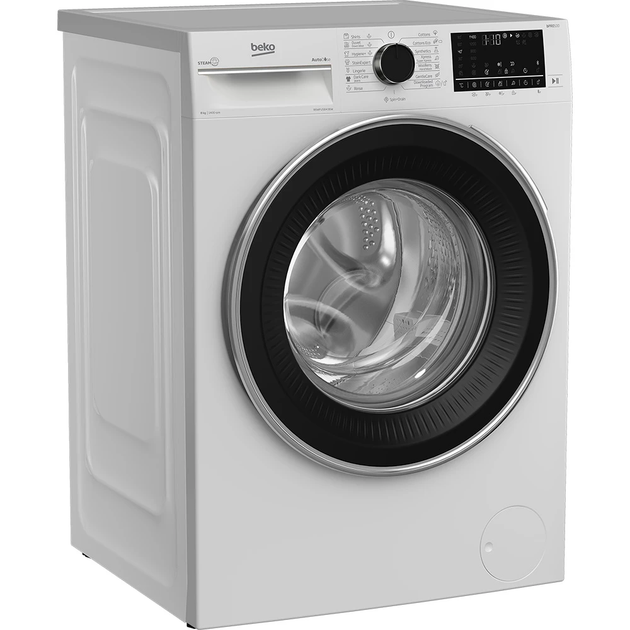 Пральна машина Beko B5WFU58436W (8 кг, інвертор) - изображение 2