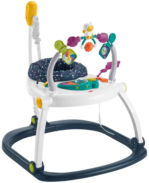 Інтерактивна іграшка Mattel Fisher-Price Astro Kitty SpaceSaver Jumperoo (0887961988598) - зображення 2