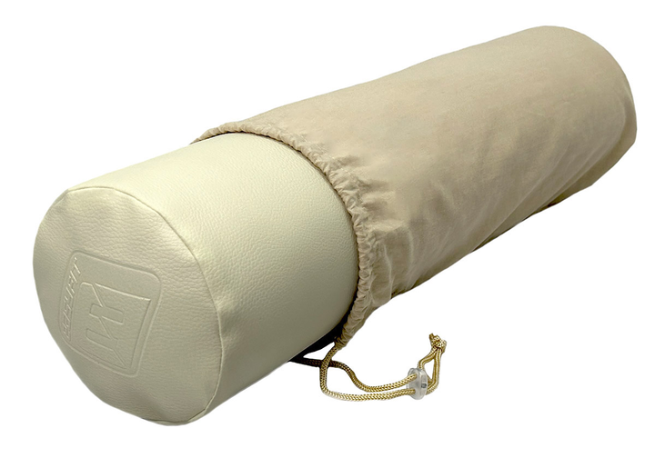 Валик для масажного столу EasyFit 60 см бежевий з чохлом (подушка для ...