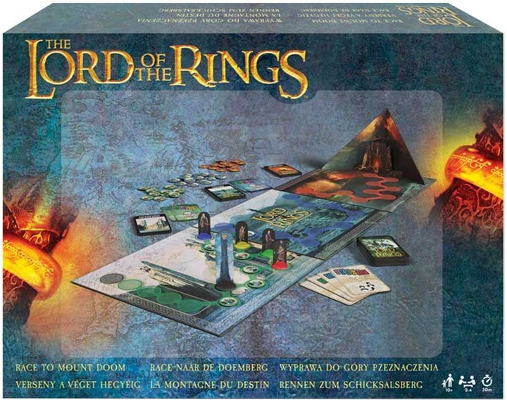 Настільна гра Cartamundi Lord of the Rings - Експедиція до гори Долі (5411068303326) - зображення 1