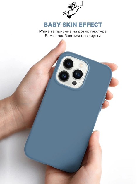 Чехол для смартфона ArmorStandart Icon2 MagSafe для Apple iPhone 15 Pro Winter Blue (ARM72758) - изображение 8