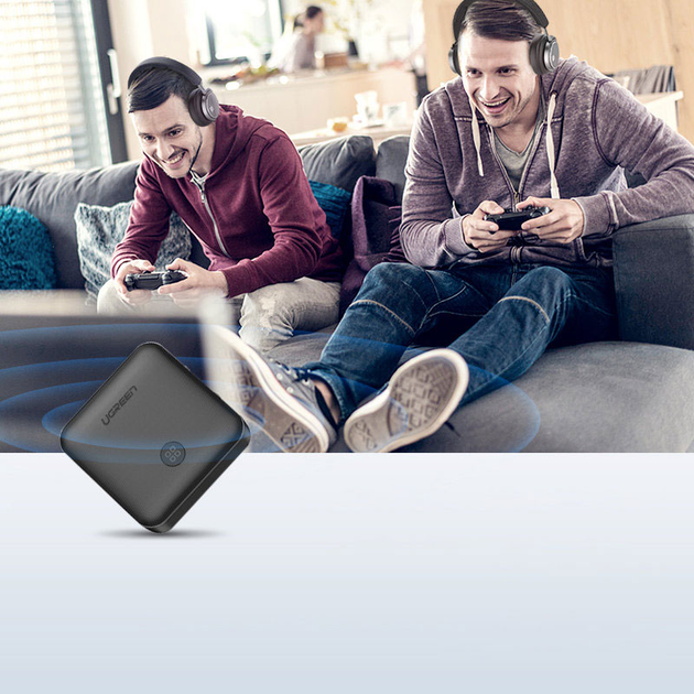 Приймач-транслятор Ugreen Bluetooth CM144 Aptx HD 5.0 (6957303871582) - зображення 6