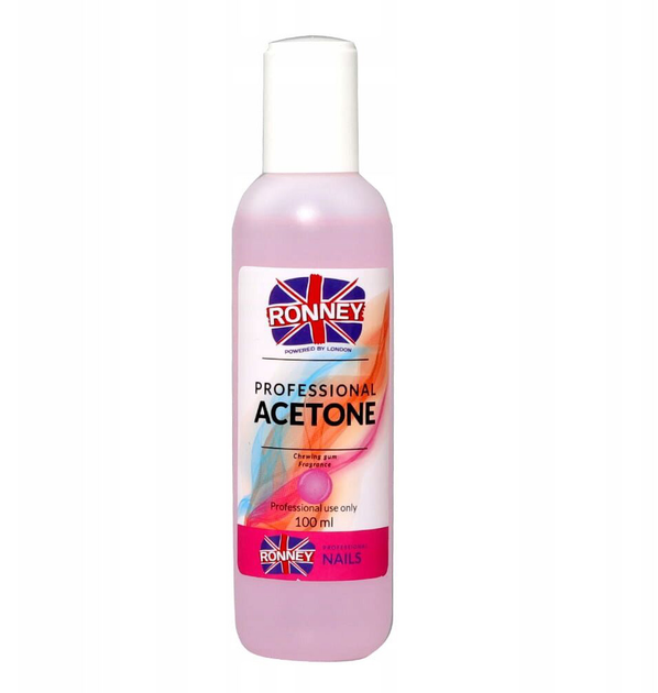 Acetone Ronney Professional Bubble Gum 100 ml (5060589151376) - obraz 1