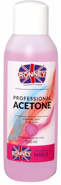 Acetone Ronney Professional Bubble Gum 500 ml (5060589151369) - obraz 1