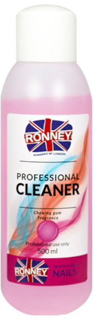 Cleaner odtłuszczacz do paznokci Ronney Professional Bubble Gum 500 ml (5060589151246) - obraz 1