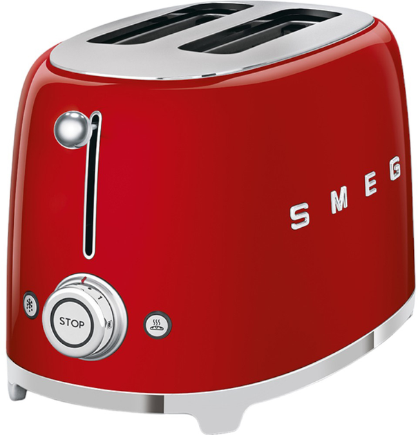 Тостер Smeg 50' Style Red TSF01RDEU (8017709186968) - зображення 2