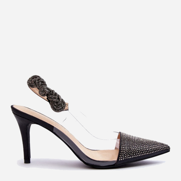 Жіночі туфлі D&A MR1966-11 39 Чорні (5905677042702) - зображення 1