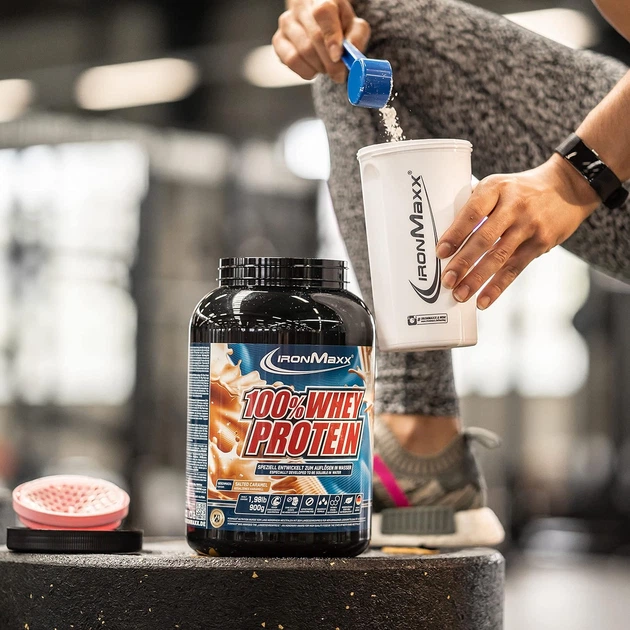 Протеїн Ironmaxx 100% Whey Protein 900 g (Chocolate-Coconut) - зображення 4