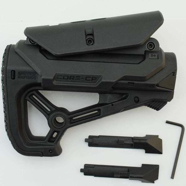 Приклад FAB Defense GL-CORE S CP для AR-15 c регулируемой щекой - изображение 1