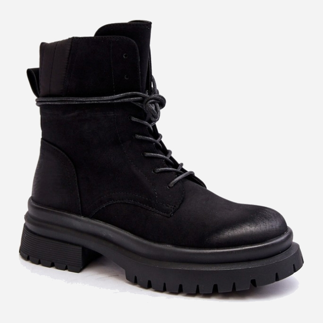 Жіночі черевики високі Narelona 41 Чорні (5905677016963) - зображення 2