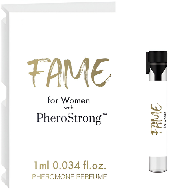 Perfumy damskie z feromonami PheroStrong Fame For Women Pheromone Perfume 1 ml (5905669259132) - obraz 1