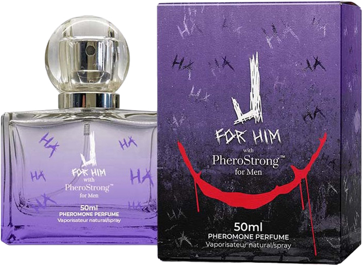 Perfumy męskie z feromonami PheroStrong J For Him Pheromone Perfume 50 ml (5905669259934) - obraz 1