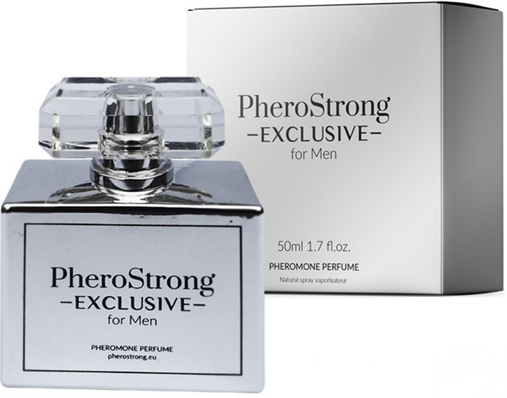 Парфуми для чоловіків з феромонами PheroStrong Exclusive For Men Pheromone Perfume 50 мл (5905669259347) - зображення 1