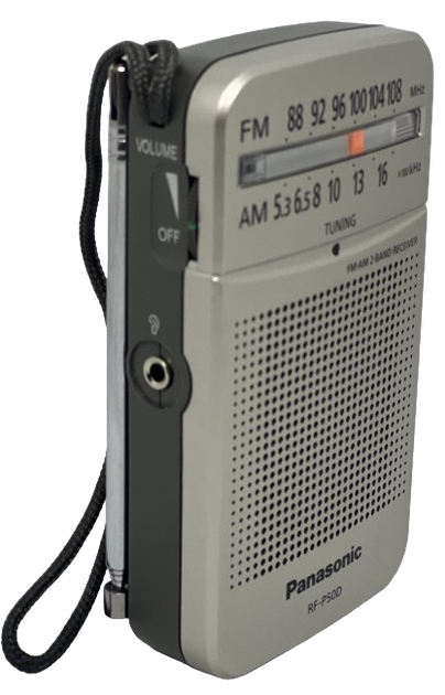Радіоприймач Panasonic RF-P50DEG-S - изображение 2