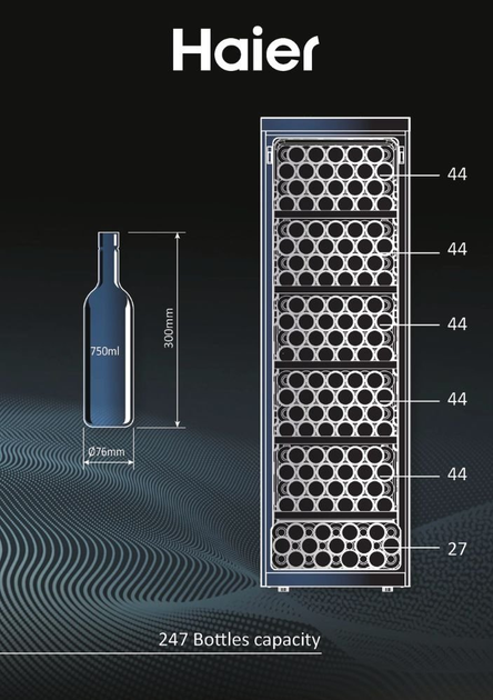 Холодильник для вина Haier HWS247FDU1 - изображение 13