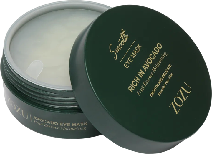Гидрогелевые патчи для глаз Zozu Rich In Avocado Eye Mask с Экстрактом авокадо и Касторовым маслом 60 шт (6973098891871/6973098891185) - изображение 4