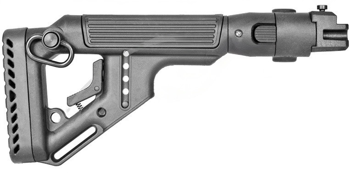 Приклад FAB Defense UAS-AK P для Сайги (мисл. верс.) зі штампованою ствольною коробкою. Складний - зображення 1