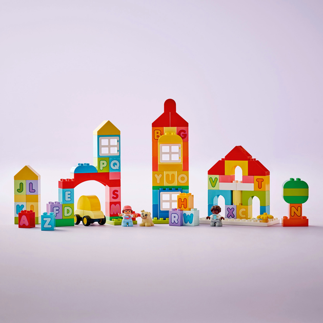 Конструктор LEGO DUPLO Classic Містечко з алфавітом 87 елементів (10935) - зображення 6