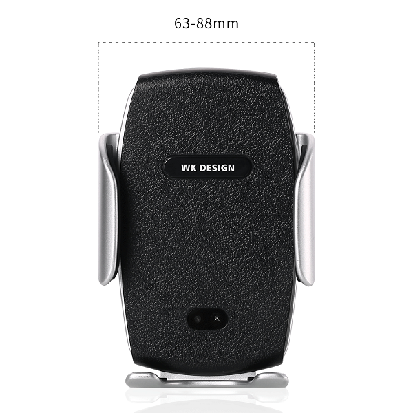 Автотримач з бездротовою зарядкою WK WP-U44 Wireless Car Charger 10W чорний - изображение 2