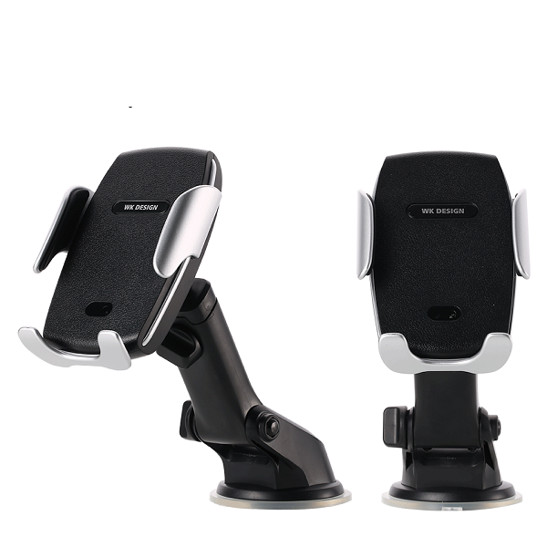 Автотримач з бездротовою зарядкою WK WP-U44 Wireless Car Charger 10W чорний - изображение 5
