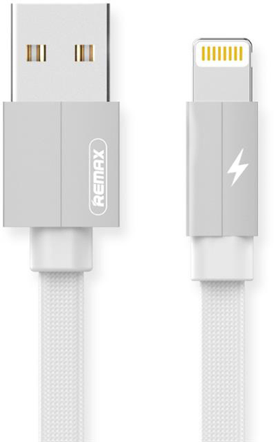 Kabel Remax Kerolla Lightning Data/Charge 2 m White (RC-094i 2M white) - obraz 1