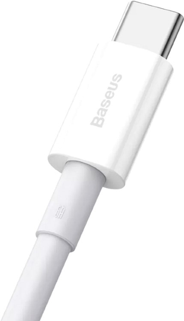 Kabel Baseus Superior Series Fast Charging Data Cable USB to Type-C 66 W 2 m White (CATYS-A02) - obraz 2