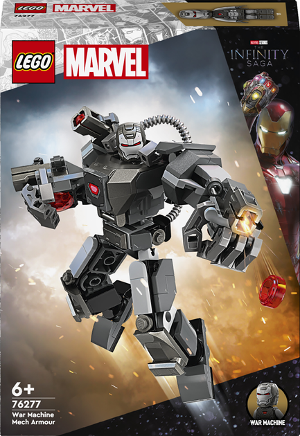 Zestaw klocków Lego Super Heroes Robot Battle Machine 154 elementy (76277) - obraz 1