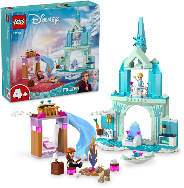 Конструктор LEGO Disney Крижаний палац Ельзи 163 деталей (43238) - зображення 3