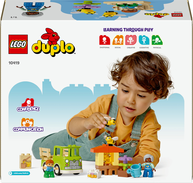 Конструктор LEGO DUPLO Town Догляд за бджолами й вуликами 22 деталей (10419) - зображення 9