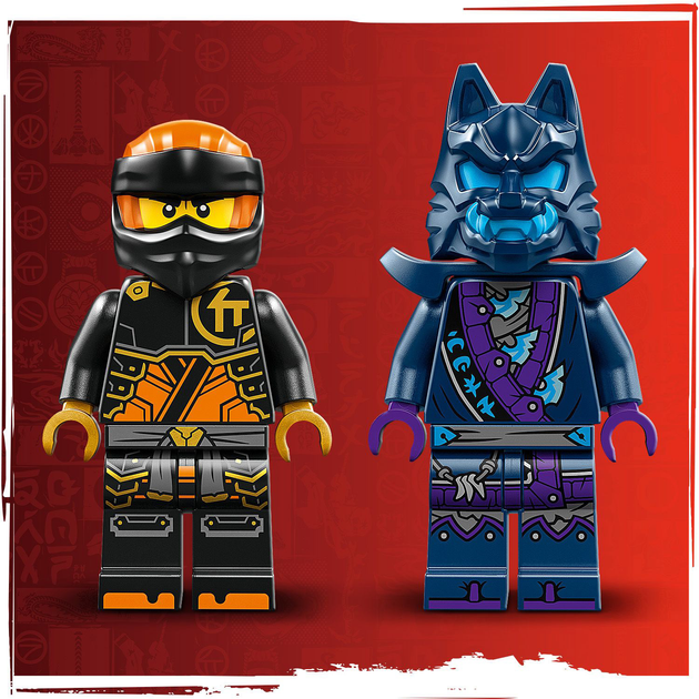 Zestaw klocków LEGO NINJAGO Mech żywiołu ziemi Cole’a 235 elementów (71806) - obraz 8