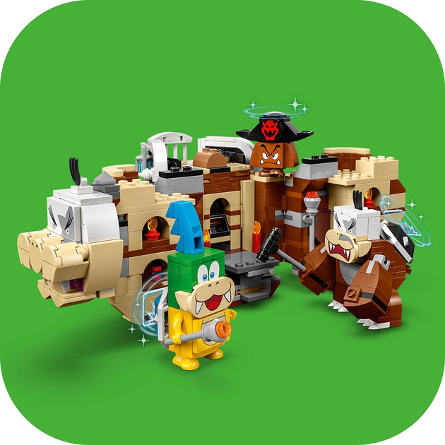 Zestaw klocków LEGO Super Mario Statki powietrzne Larry’ego i Mortona 1062 elementy (71427) - obraz 9