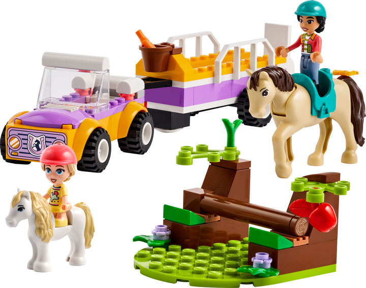 Конструктор LEGO Friends Причіп для коня й поні 105 деталей (42634) - зображення 3