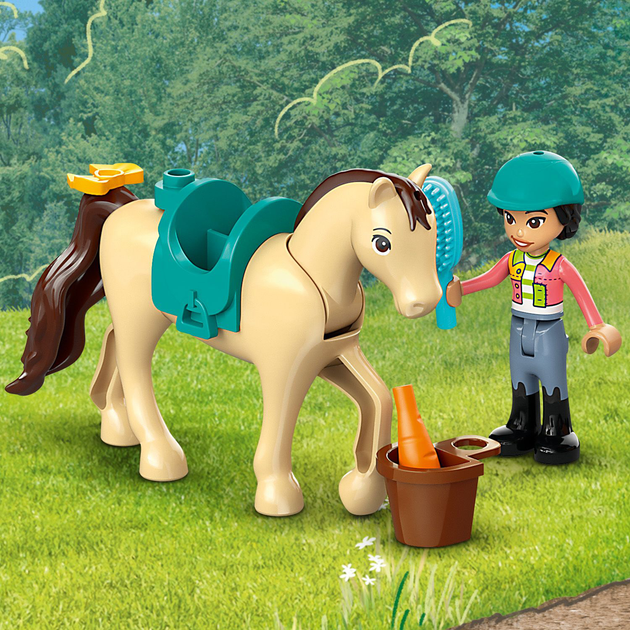 Конструктор LEGO Friends Причіп для коня й поні 105 деталей (42634) - зображення 4