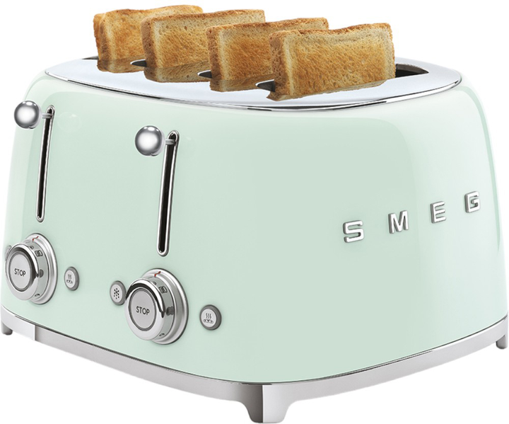 Toster Smeg 50' Style Pastel Green TSF03PGEU (8017709263386) - obraz 3