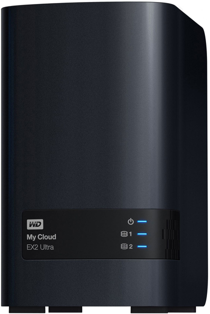 Мережеве сховище Western Digital My Cloud EX2 Ultra 2x3.5" USB3.0 LAN External (WDBVBZ0060JCH-EESN) - зображення 1