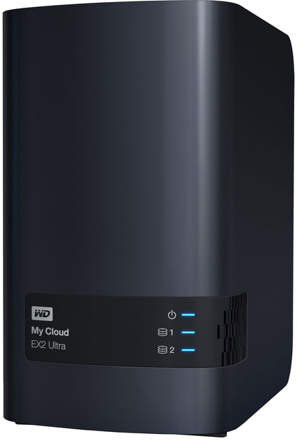 Мережеве сховище Western Digital My Cloud EX2 Ultra 2x3.5" USB3.0 LAN External (WDBVBZ0060JCH-EESN) - зображення 2