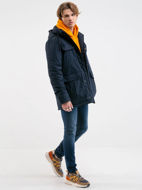 Jeansy slim fit męskie Big Star Deric-579 W34-L34 Ciemnoniebieskie (5900714427252) - obraz 5