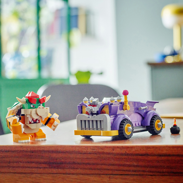 Zestaw klocków LEGO Muscle car Bowser — zestaw rozszerzający 458 elementów (71431) - obraz 5