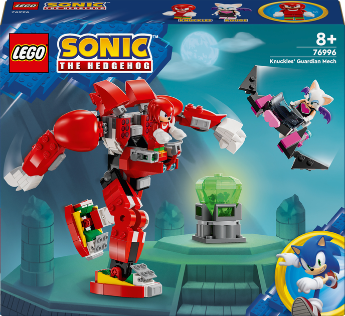 Zestaw klocków Lego Sonic the Hedgehog Guardian Robot Echidna Knuckles 276 elementów (76996) - obraz 1