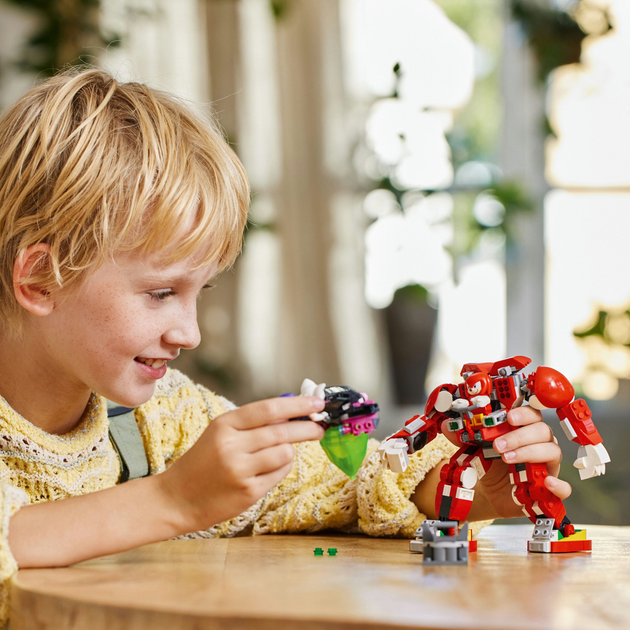 Zestaw klocków LEGO Sonic the Hedgehog Knuckles i mech-strażnik 276 elementów (76996) - obraz 4