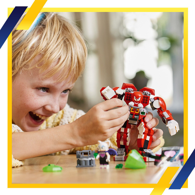 Zestaw klocków LEGO Sonic the Hedgehog Knuckles i mech-strażnik 276 elementów (76996) - obraz 6