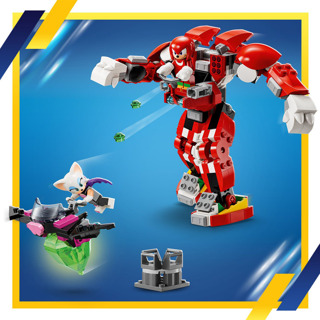 Zestaw klocków LEGO Sonic the Hedgehog Knuckles i mech-strażnik 276 elementów (76996) - obraz 7