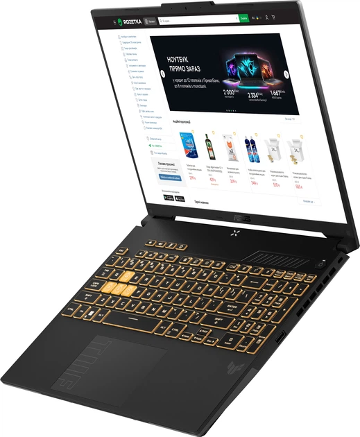 Ноутбук ASUS TUF Gaming F16 (2024) FX607JV-N3109 (90NR0HV6-M00860