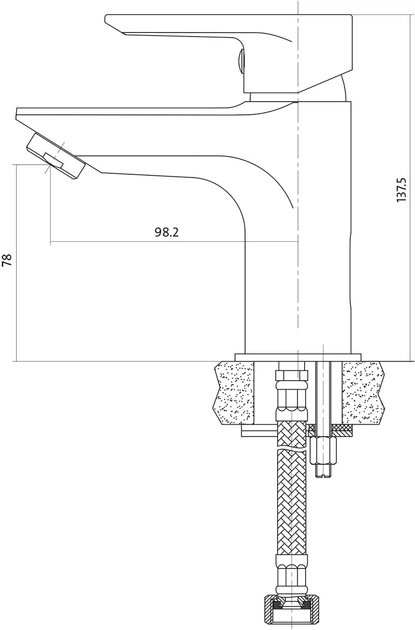Смеситель для раковины CERSANIT Vero S951-042 - изображение 8