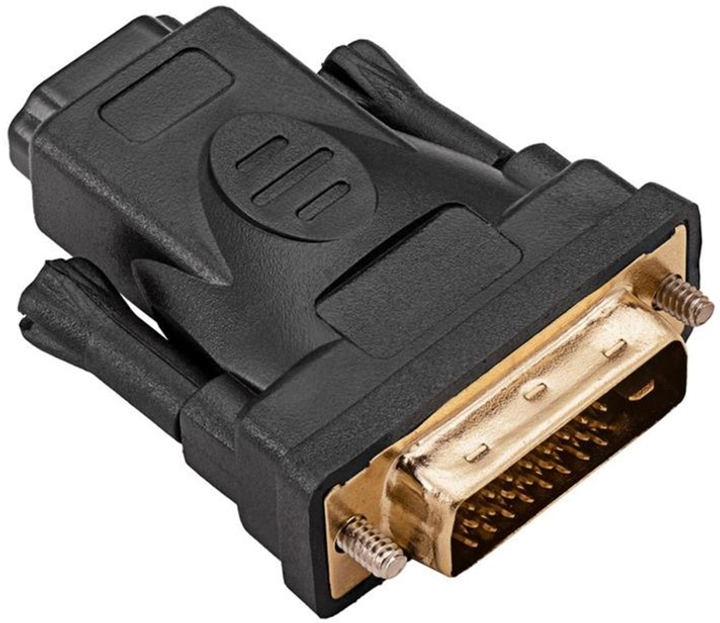 Adapter Akyga DVI-D - HDMI M/F Black (5901720133410) - obraz 2