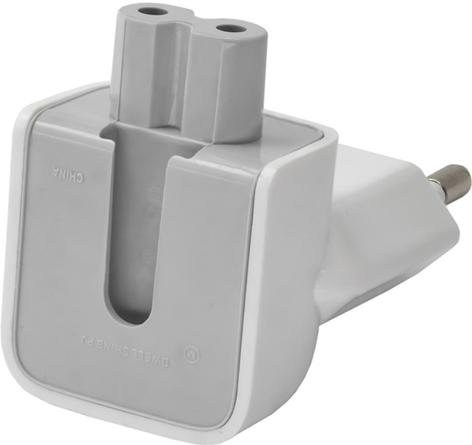 Adapter Akyga EU CEE 7/16 - C7 White (5901720135520) - obraz 2