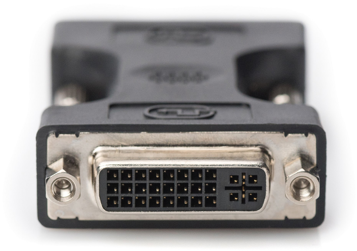 Адаптер Digitus DVI-D - DVI-I M/F Black (4016032300496) - зображення 2
