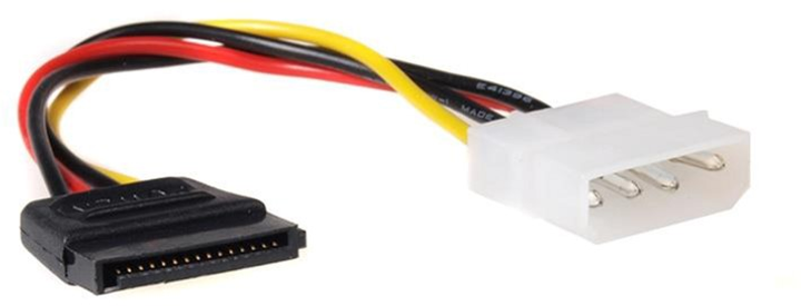 Адаптер Maclean MCTV-633 Molex - SATA Multicolor (5903292802473) - зображення 1